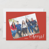 Making モダン Spirits Bright Company Photo シーズンカード (裏面)