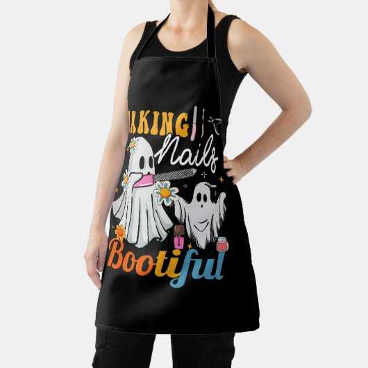 Making 爪、 ネイルBootiful Halloween for Technology Ici エプロン (インサイチュ)