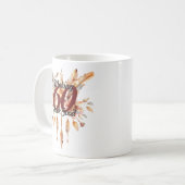 Making 60 Good 60誕生日Boho 素朴 コーヒーマグカップ (正面左)