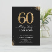 Making 60 Look Good Birthday 招待状 (スタンド正面)