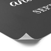 Making 70th Anniversary Welcomeの看板 ポスター (角)