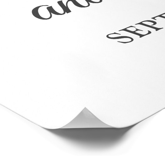 Making 70th Anniversary Welcomeの看板 ポスター (角)