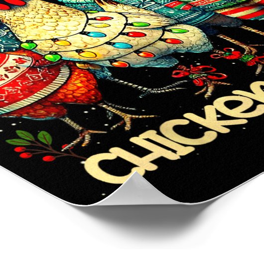 Making A List Chicken It Twice Funny Mama Chicken ポスター (角)