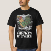 Making A List Chicken It Twice Tシャツ (正面)