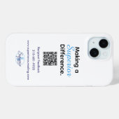 Making a Superior Difference-Recipient Feedback Case-Mate iPhoneケース (裏面 (横))