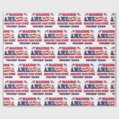 Making America 素晴らし Threver - Trump 2020 ラッピングペーパー (フラット)