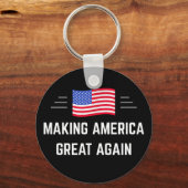 Making America Great Again キーホルダー (正面)