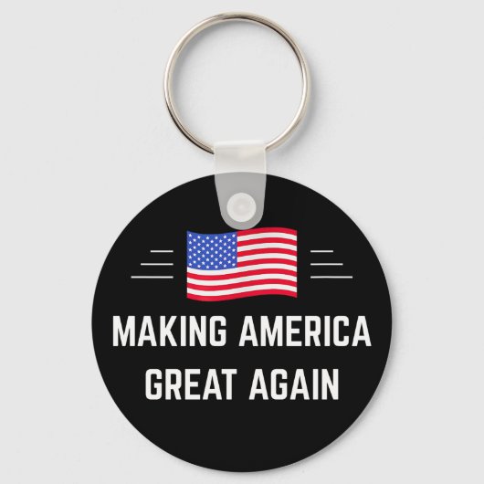 Making America Great Again キーホルダー (裏面)