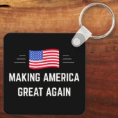 Making America Great Again キーホルダー (裏面)