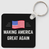 Making America Great Again キーホルダー (裏面)