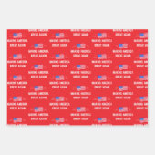 Making America Great Again ラッピングペーパーシート (正面3)