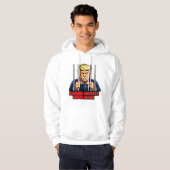 Making Arrests Great Again - Anti Trump Hoodie パーカ (正面フル)