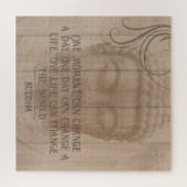 Making Life Changes Inspirational Buddha Quote ジグソーパズル (横)