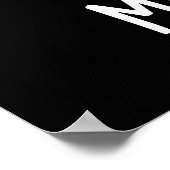 Making Melon-dy Funny Melon Pun Dark BG ポスター (角)