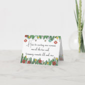 Making Memories Around the Tree シーズンカード (正面)