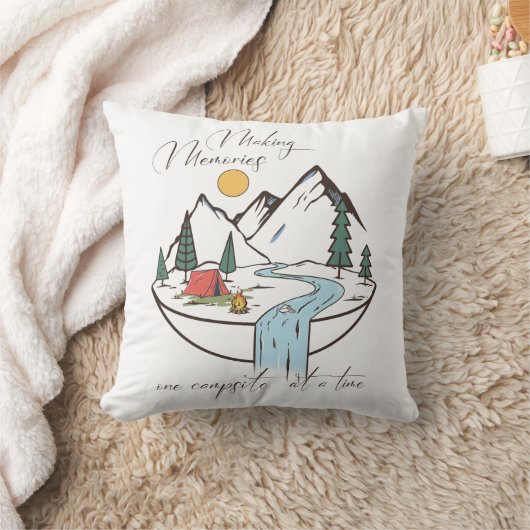 Making Memories Camping クッション (ブランケット)