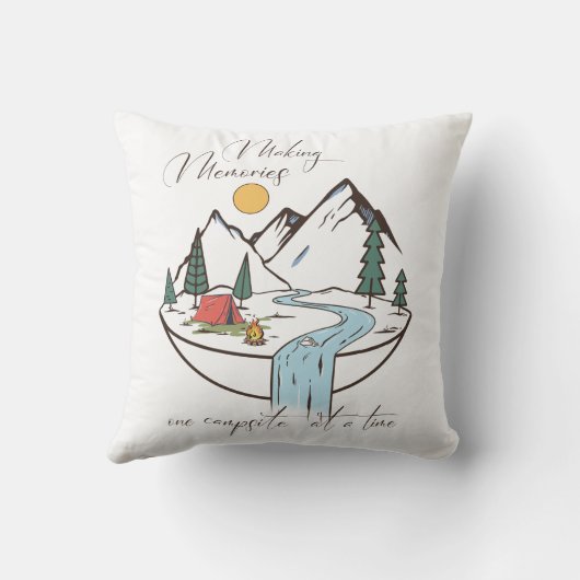 Making Memories Camping クッション (裏面)