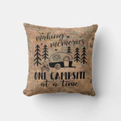 Making Memories Happy Camperおもしろい夏の地図 クッション (正面)