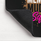 Making memories mud run squad mud girl running  マウスパッド (コーナー)