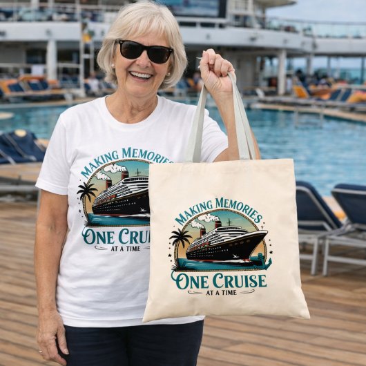 Making Memories One Cruise at a Time トートバッグ