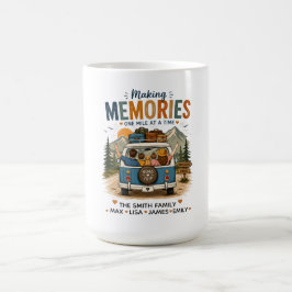Making Memories One Mile at a Time | Custom Family コーヒーマグカップ