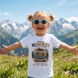 Making Memories One Mile at a Time | Custom Family ベビーTシャツ