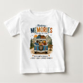 Making Memories One Mile at a Time | Custom Family ベビーTシャツ (正面)