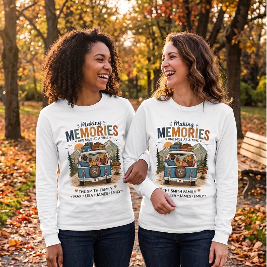Making Memories One Mile at a Time | Custom Family Tシャツ
