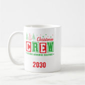 Making Memories Together Ized Christmas Crew T Shi コーヒーマグカップ (左)