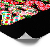 Making Memories Together Xmas Pajamas Family Chris ポスター (角)