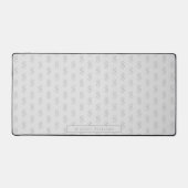 Making Moneyおもしろいドル記号パターン（名前） デスクマット (正面)