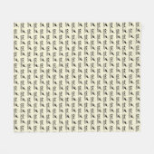 Making Moves Mama Duck and Ducklings Motivational フリースブランケット (正面(横))