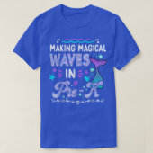 Making My Waves In Pre-K Mermaid Back To School Gi Tシャツ (デザイン正面)