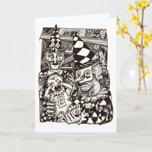 Making of the Man, by Brian Benson カード (黄色い花)