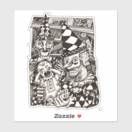 Making of the Man, by Brian Benson, Vinyl Sticker シール