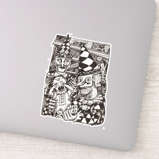 Making of the Man, by Brian Benson, Vinyl Sticker シール (詳細)