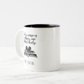 Making Sense Of Sentences, One Student Daily ツートーンマグカップ (正面左)