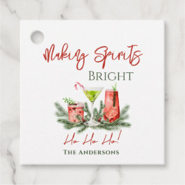 Making Spirits Bright Festive Cocktails Holiday フェイバータグ