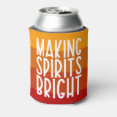 Making Spirits Bright Funny Thanksgiving Party 缶クーラー (缶裏面)