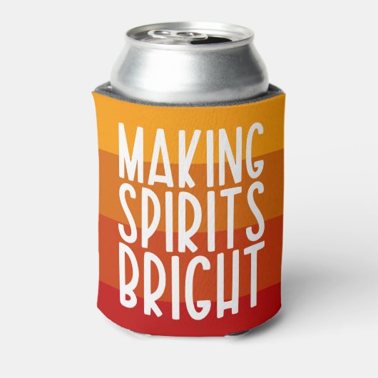 Making Spirits Bright Funny Thanksgiving Party 缶クーラー (缶裏面)