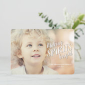 Making Spirits Bright Holdayフォトカード シーズンカード (スタンド正面)