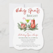 Making Spirits Bright Holiday Open House  招待状 (正面)