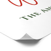 Making Spirits Bright Holiday Party Welcome ポスター (角)