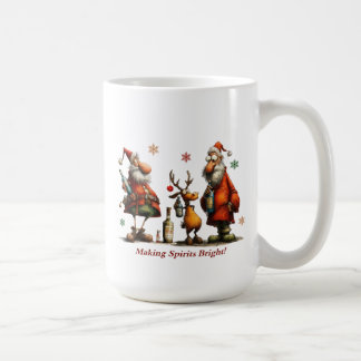 Making Spirits Bright Mug コーヒーマグカップ