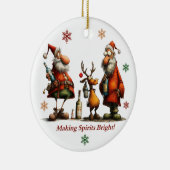 Making Spirits Bright Ornament セラミックオーナメント (右)