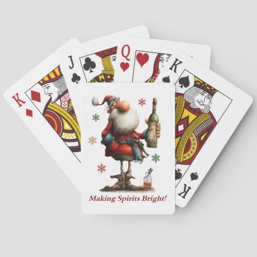 Making Spirits Bright Playing Cards トランプ (裏面)
