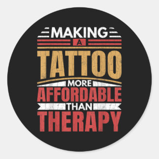 Making Tattoo IsセラピーおもしろいTattoo Artist Tatto ラウンドシール