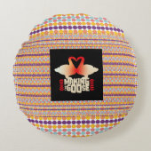 MAKING THE GOOSE BY MASANSER PIXELAT ラウンドクッション (正面)