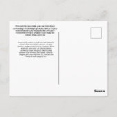 Making The Invisible Visible ポストカード (裏面)