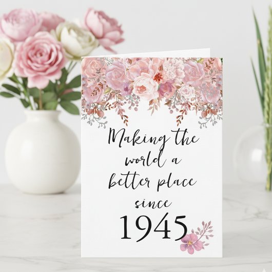 Making the World a Better Place 1945 80th カード